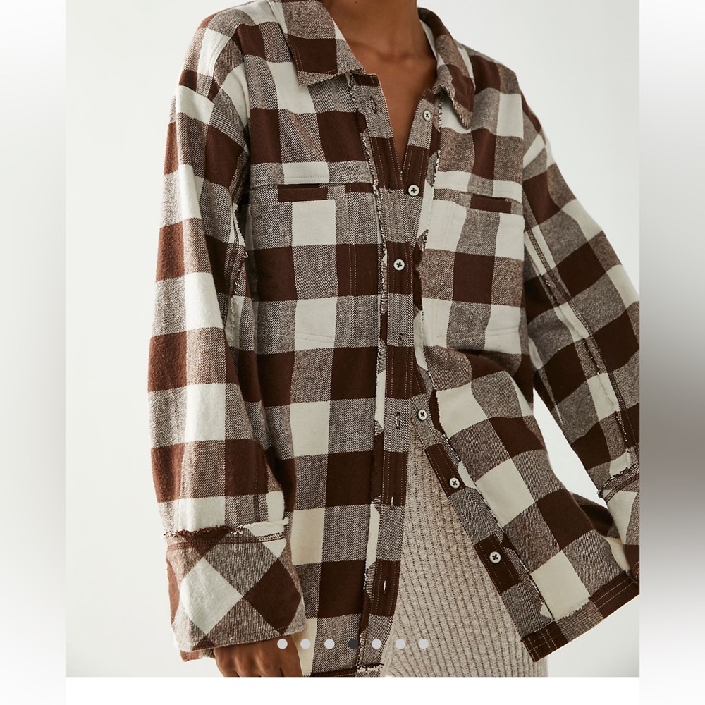 Free People Flannel Shirt